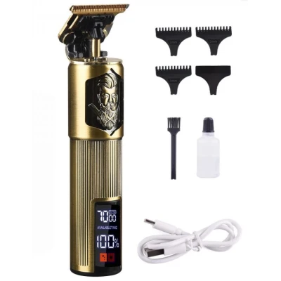 Trimmer de tuns si conturare Q TF9 vintage retro cu display