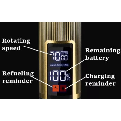 Trimmer de tuns si conturare Q TF9 vintage retro cu display