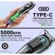 Trimmer profesional de tuns VGR V 075 cu afisaj LED si 4 piepteni