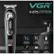 Trimmer profesional de tuns VGR V 075 cu afisaj LED si 4 piepteni