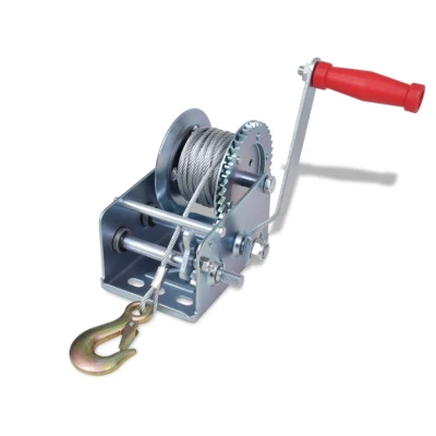 Troliu Manual cu Cablu 10 M 900Kg  ( 2000Lbs )