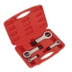 Trusa 4 piese extractoare piulite 9mm 27mm rotunde