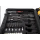 Trusa autofiletanta de impact 2 acumulatori 36V 8Ah 38 accesorii GALBENA