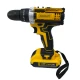 Trusa bormasina 24V cu 2 acumulatori, incarcator si 37 accesorii ZD