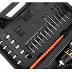 Trusa Bormasina cu percutie 2 acumulatori 36V 5Ah cu 26 accesorii