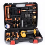Trusa Bormasina cu percutie 2 acumulatori  24 V 6A + accesorii  110 PIESE