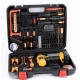 Trusa Bormasina cu percutie 2 acumulatori  24 V 6A + accesorii  110 PIESE