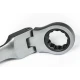 Trusa chei combinate cu clichet si cap articulat dimensiuni de la 8 la 24mm 14 piese