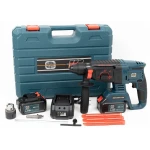Trusa ciocan rotopercutor German Meister cu 2 acumulatori 36V - 6 ah