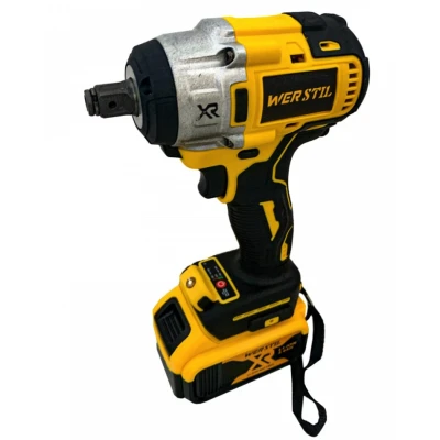 Trusa de Scule Werstil  Pistol de Impact 320 Nm si Polizor Unghiular 2 Acumulatori 36 V 5 AH