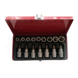 Trusa MLG-2029 16 piese chei tubulare capete biti torx