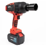 Trusa pistol de impact JPE cu 2 acumulatori 21V 4Ah 2200Nm tubulara 30mm