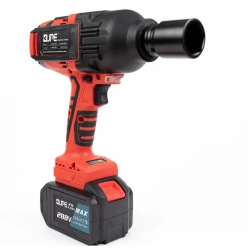 Trusa pistol de impact JPE cu 2 acumulatori 21V 4Ah 2200Nm tubulara 30mm