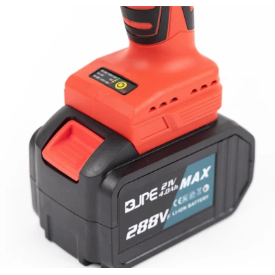 Trusa pistol de impact JPE cu 2 acumulatori 21V 4Ah 2200Nm tubulara 30mm