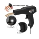 Trusa Pistol Si Capse Pentru Lipit Plastic LH50 Putere 50W Negru