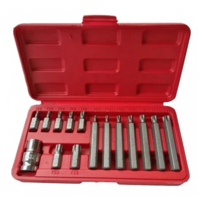 Trusa profesionala de scule 15 piese Biti Torx H10