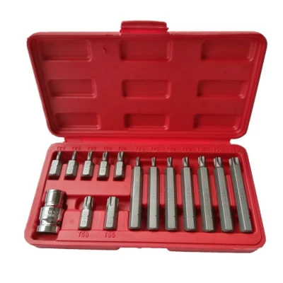 Trusa profesionala de scule 15 piese Biti Torx H10