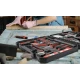 Trusa profesionala de scule multifunctionala cu 43 de accesorii