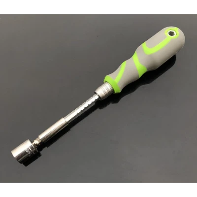 Trusa surubelnita cu biti si tubulare verde 41 piese