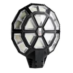 UB Lampa solara stradala  990 LED putere 1000W cu telecomanda ROTUNDA SUS