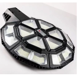 UB Lampa solara stradala  990 LED putere 1000W cu telecomanda ROTUNDA SUS
