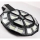 UB Lampa solara stradala  990 LED putere 1000W cu telecomanda ROTUNDA SUS
