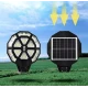 UB Lampa solara stradala  990 LED putere 1000W cu telecomanda ROTUNDA SUS