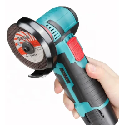 UB MINI POLIZOR UNGHIULAR PORTABIL VERDE CU ACUMULATOR DISC 76MM (DISC NEINCLUS)
