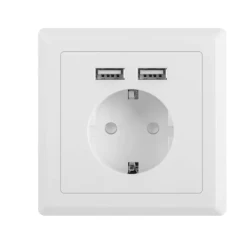 UB Priza de perete 100V - 240V cu 2 porturi USB SO
