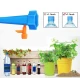 UB Set 10 Picuratoare / Sistem reglabil de irigare pentru ghivece BS
