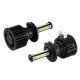UB Set 2 leduri H4 cu doua faze 360 grade 4 fete luminoase alb putere 200W temperatura 6000k