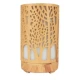 Umidificator aromaterapie ultrasunet model copac rezervor 200 ml 7 culori led lemn deschis