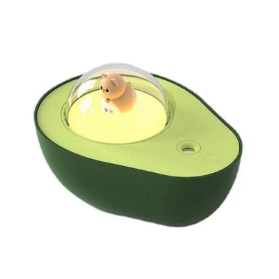 Umidificator AVOCADO 210ml 138x102x86mm portabil cu lumina de noapte