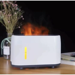 Umidificator cu difuzor de aroma cu flacara falsa Q-XJ160