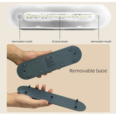Umidificator cu flacara Jeanoko Model lemn