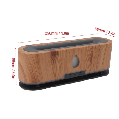 Umidificator cu flacara Jeanoko Model lemn