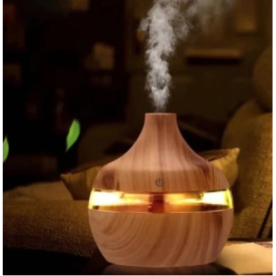 Umidificator de aer rotund pentru camera model NATUR cu varf