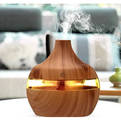 Umidificator de aer rotund pentru camera model NATUR cu varf