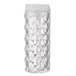 Umidificator de aer tip lampa decorativa cu lumini LED crystal
