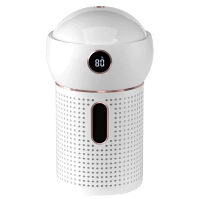 Umidificator incarcare USB 3 in 1 cu proiector cer instelat pulverizare silentioasa 650ml Alb