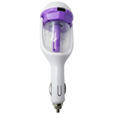 Umidificator pentru masina portabil cu functie aromaterapie alimentare priza 12V 50 ml