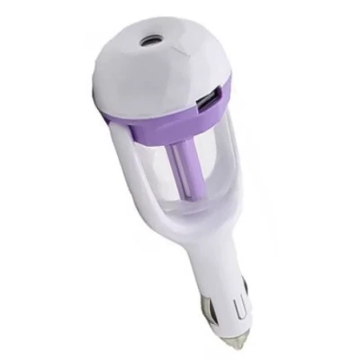 Umidificator pentru masina portabil cu functie aromaterapie alimentare priza 12V 50 ml