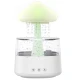 Umidificator stil CIUPERCA din ABS cu telecomanda 450 ml alb