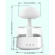Umidificator stil CIUPERCA din ABS cu telecomanda 450 ml alb