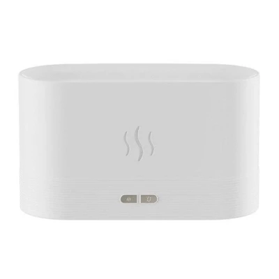 Umidificator Ultrasonic Cu Efect Flacara, Silentios, ALB
