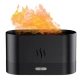 Umidificator Ultrasonic Cu Efect Flacara Silentios Negru