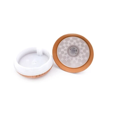 Umidificator ultrasonic si difuzor de arome Q T59 Lemn deschis