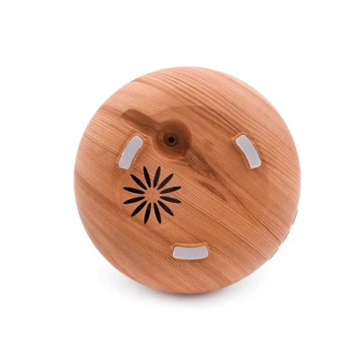 Umidificator ultrasonic si difuzor de arome Q T59 Lemn deschis