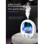 Umidificator Y11 cu antigravitatie 3 in 1 pentru birou cu difuzor Bluetooth