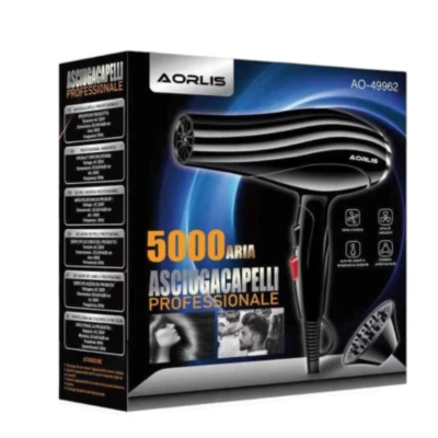 Uscator de par AO 49962 putere 2500W aer cald/rece 2 trepte 220V